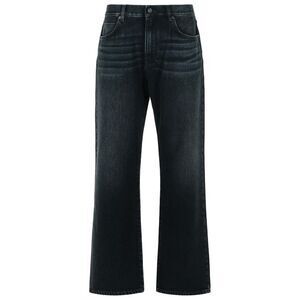 Balmain Black Cotton Jeans Men